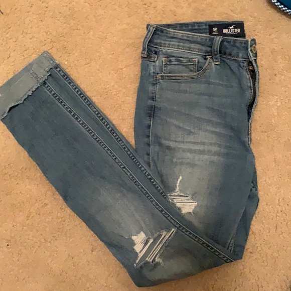 Hollister Denim - Hollister high-rise super skinny stretch jeans